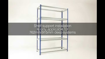 Z Rivet Shelving Assembly Instructions - Shelving 365