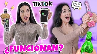 PROBANDO TRUCOS RAROS DE TIK TOK!  LIFE HACKS virales 4 ¿Funcionan? | Claudipia