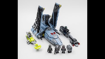 Lego SW Bad Batch Shuttle Live Build (Part 1)