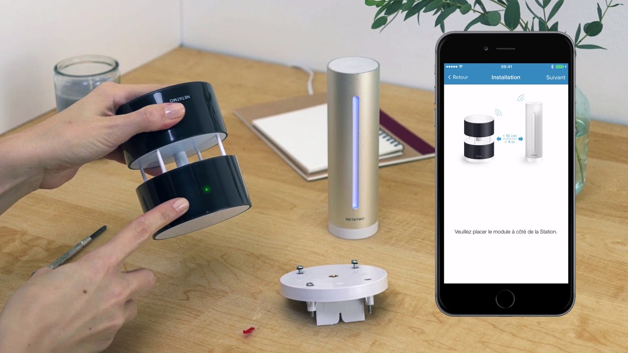 Configuration de la Station Météo Individuelle Netatmo 