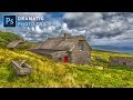 Dramatic Photos Trick - Create Amazing HDR Effect in Photoshop with Single Jpeg