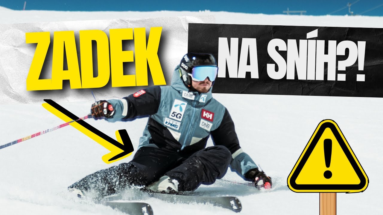 JAK DOSTAT ZADEK NA SNÍH?! | Carving s MAX úhlem