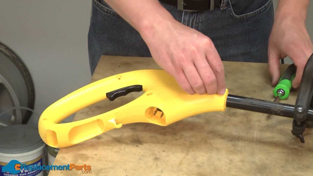 How to Replace the Handle Set on a Weed Eater RTE113C String Trimmer