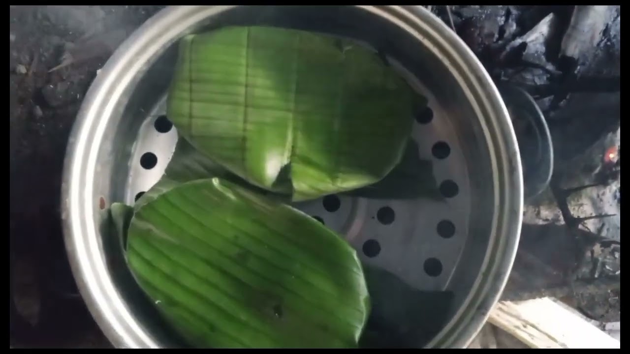 My first bake cassava cake without oven