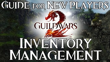 Inventory Management - Guide for New Players - Guild Wars 2
