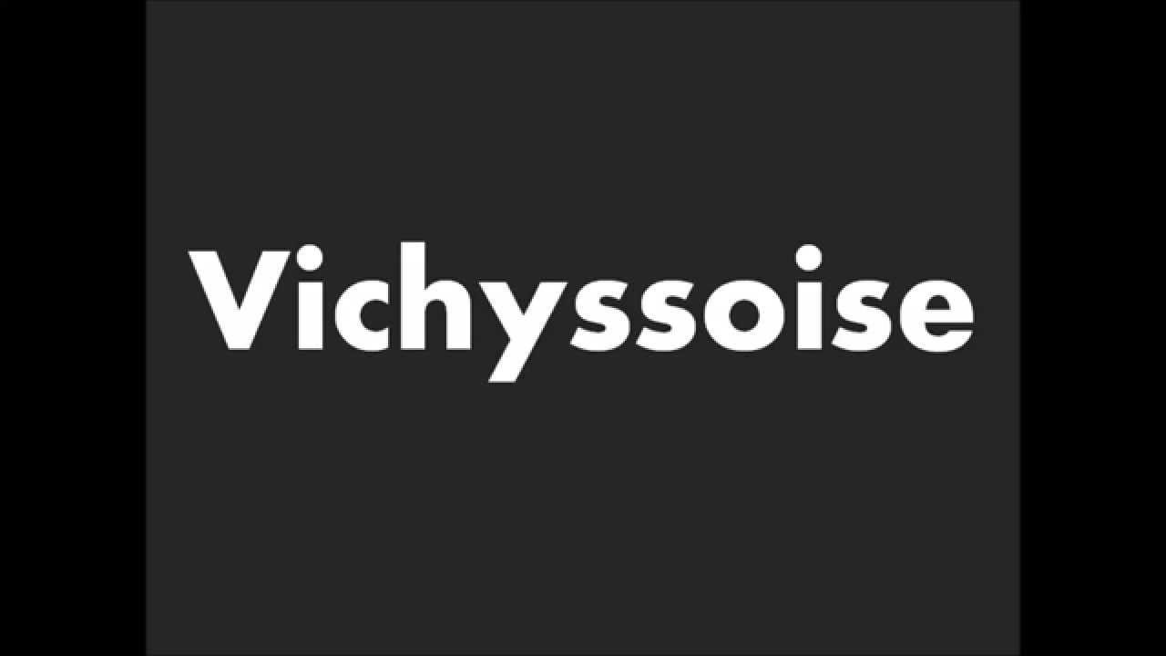 Vichyssoise Pronunciation - how is roblox pronounced