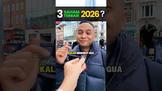 3 Saham Terbaik 2026