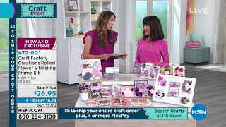 Craft Factory Creations Rolled Flower and Nesting Frame ... screenshot 1