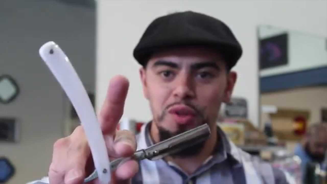 How To Properly Shave With A Straight Razor Youtube