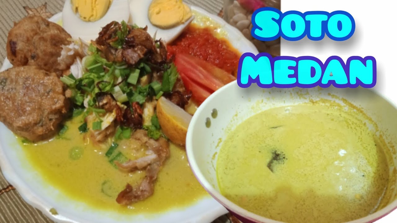 CARA MASAK SOTO AYAM KHAS MEDAN YANG ENAK BANGET|| PRAKTIS, WAJIB DICOBA