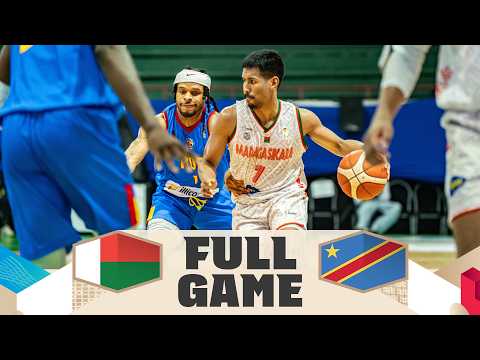 Madagascar v Congo DR | Full Basketball Game | FIBA Basketball World Cup 2027 African Qualifiers