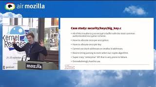 Zinc: Minimal Lightweight Kernel Crypto API - Kernel Recipes 2018, Paris, France