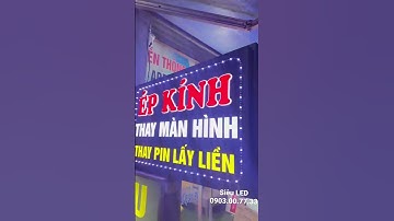 Bảng led vẫy cao cấp - sáng đẹp rõ - vẫy khách cực chất