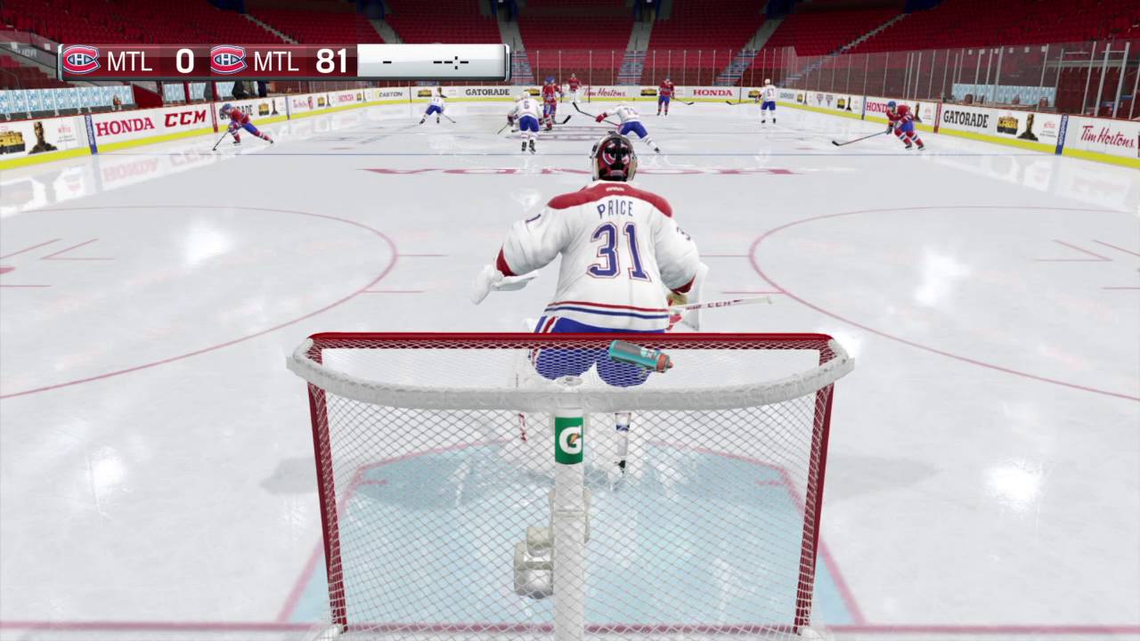 NHL® 17 Major glitch Goalie Practice