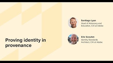 Proving identity in provenance