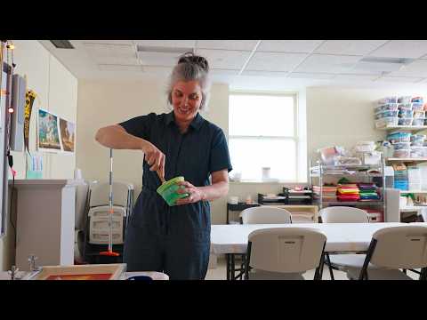 Screen Printing with The Department of Things