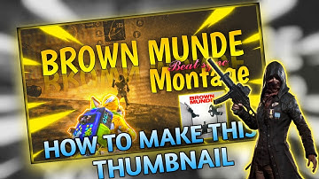 How to make Pubg Beat Sync Thumbnail HD Pixellab ( Mr Edix )