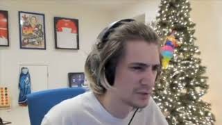 xQc makes a nether portal but it's really bad and bugged