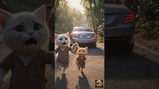 Is safed billi ne apni behan ke liye jo kiya... 😭 stream of tears!#shorts#youtubeshorts#cat