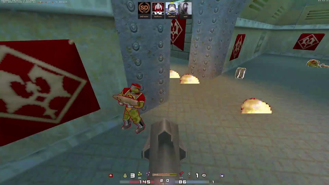 Играем в QuakeWorld Team Fortress