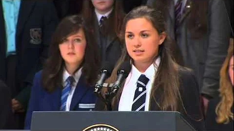 Hannah Nelson 16 year old student's 'making peace'...