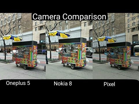 Nokia 8 vs Oneplus 5 vs Google Pixel Camera Test Comparison