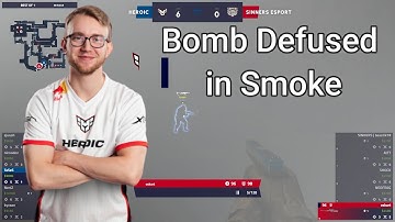 TeSeS 1v2 Clutch in HEROIC VS SINNERS - EU RMR Open Qualifier - Grand Final ￨ Mirage | CS2