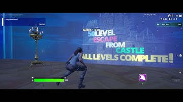 How YOU Can Complete Level 50 in Fortnite 50 LEVEL ESCAPE FROM CASTLE? Tutorial