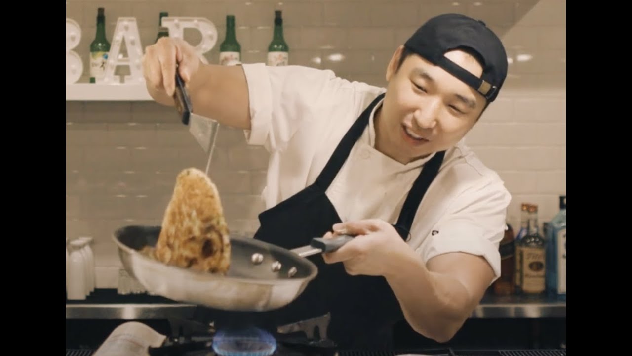 Korean Vegetable Pancake (Yachaejeon) - Chef Chris Cho