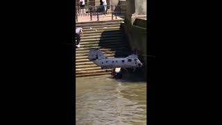 A man has fallen into the river in lego city but it's real life