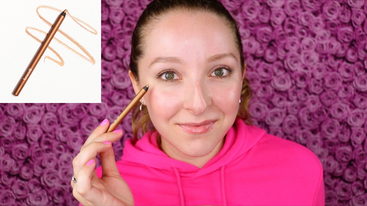 ARACELI BEAUTY Ojos Perfectos Gel Pencil Eyeliner in Gold Dorado Swatch