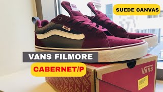 vans filmore red