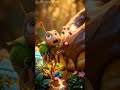 Tiko found a giant donut… but it started moving! 🐜🍩#shorts #animation #tinyworld #oddlysatisfying
