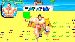 Muscle Race 3D Gameplay iOS,Android New Game Lv 1 screenshot 5