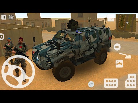 Türk Askeri Operasyon Oyunu - Asker Oyunu (EJDER 4x4) - Harekat TTZA #10 - Android Gameplay