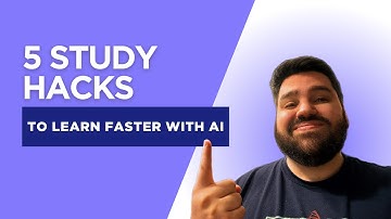 5 Study Hacks to Help You Learn FASTER With an AI Tutor + Expert Prompts