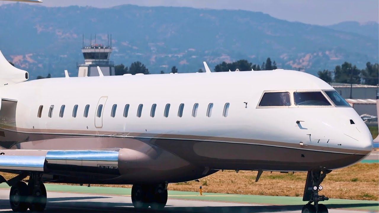 Van Nuys Airport Plane Spotting | Private Jet Action on Runway 16R | Live ATC