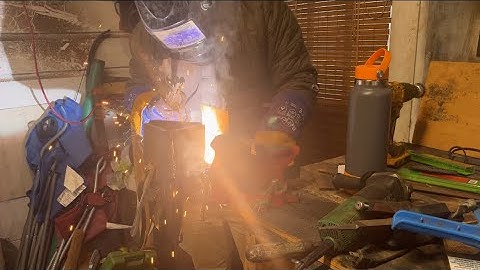 Log splitter to forge press! Part 1