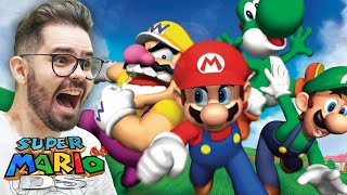 Pai Troll jogando SUPER MARIO 64 DS - Parte #01