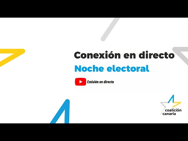 Conexión en directo Noche Electoral