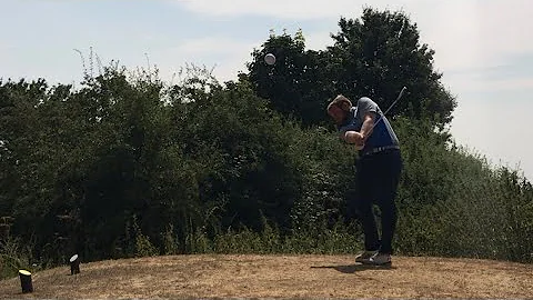 The closing three holes at the Manor of Groves Gol...