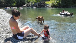 Swimming in whatcom lakes and rivers spring before water temperatures
rise can be a deadly. here are some tips for avoiding cold shock.
video by lac...