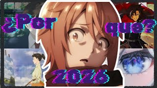 Perdi neuronas despues de ver Toda la temporada de ANIME invierno - verano 2026
