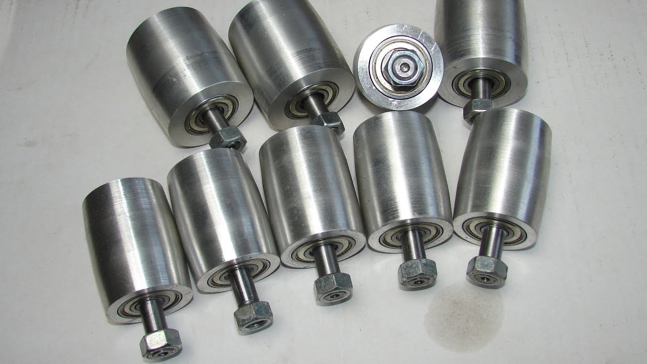 Narzędzia samoróbki - rolki do szlifierki taśmowej