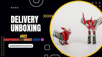 Transformers G1 Dinobot Swoop KO Unboxing & Review