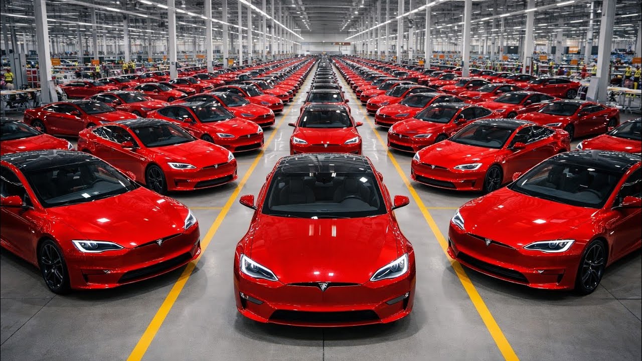 How Tesla Builds the Fastest Sedan in the World (Full Process) - YouTube