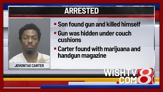 Evansville dad in custody after 3-year-old son finds gun, fatally shoots self