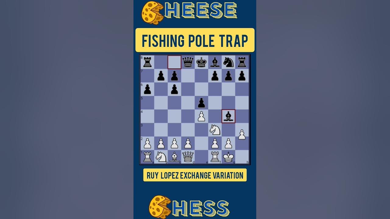 Fishing Pole Trap Ruy Lopez Exchange Variation scacchi chess YouTube