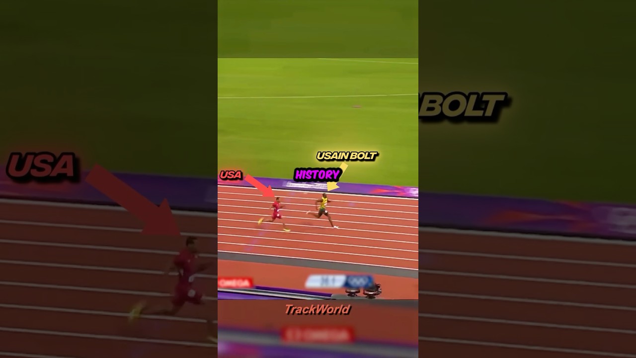 Everyone Thought It’d Be Close.. But Then Bolt Stepped On The Track😳🤯
