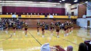 NHS Cheer dance '09